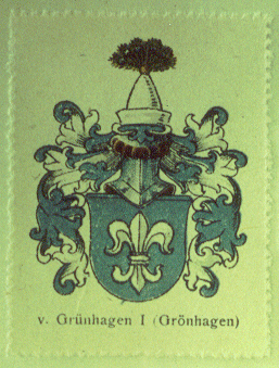 Grünhagen Wappen mit Lilie